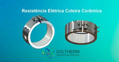 Resistência Elétrica Coleira de Cerâmica